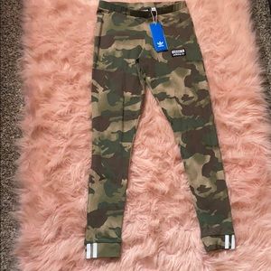 green camo adidas tights